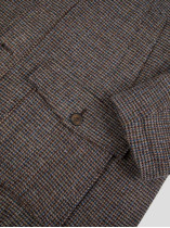 Parka Laine Harris Tweed Grande Taille Camel