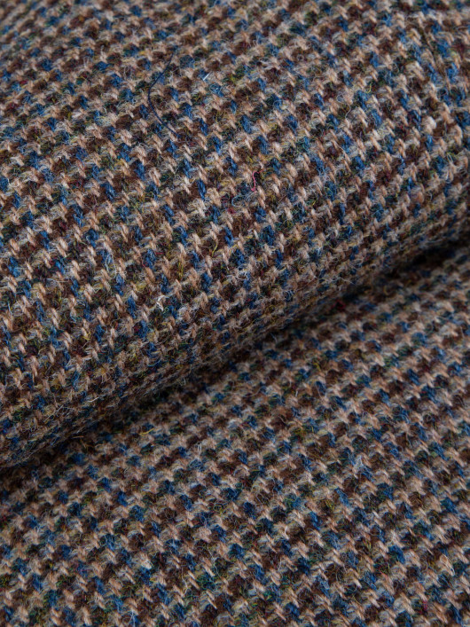 Parka Laine Harris Tweed Grande Taille Camel