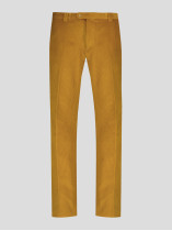 Pantalon Grant En Velours Ocre Capel