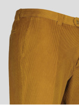 Pantalon Grant En Velours Ocre Capel