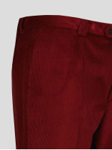Pantalon Grant Velours Bordeaux Capel