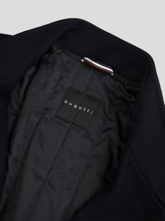 Manteau Armuré Grande Taille Bleu Marine