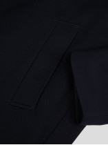 Manteau Armuré Grande Taille Bleu Marine