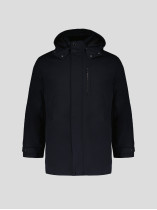 Parka Flexcity Capuche Amovible Grande Taille Marine