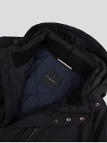 Parka Flexcity Capuche Amovible Grande Taille Marine