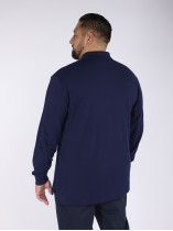 Polo Manches Longues Grande Taille Marine Ralph Lauren