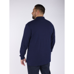 Polo Manches Longues Grande Taille Marine Ralph Lauren