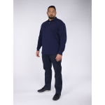 Polo Manches Longues Grande Taille Marine Ralph Lauren