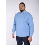 Polo Manches Longues Grande Taille Bleu Ralph Lauren