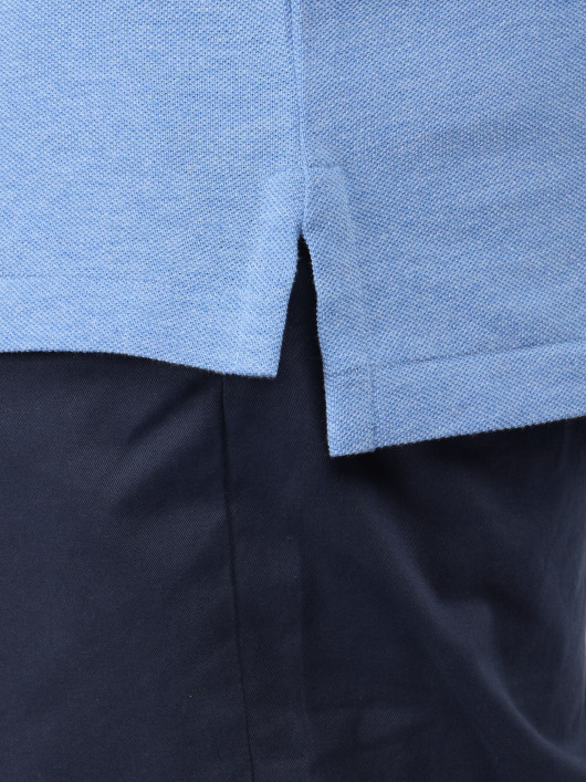 Polo Manches Longues Grande Taille Bleu Ralph Lauren