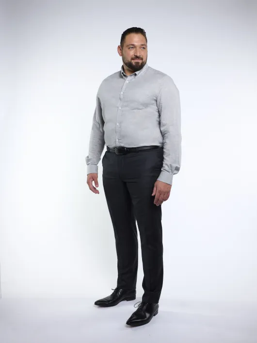 Pantalon Ville Gaby Grande Taille Anthracite