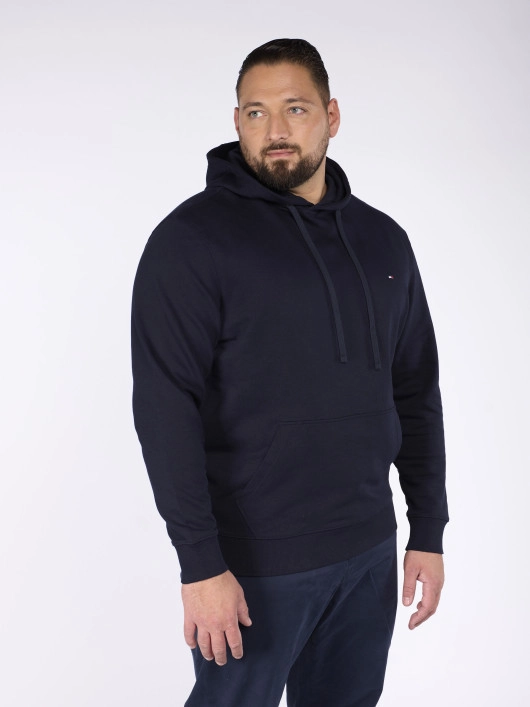 Sweatshirt A Capuche Bleu Marine Grande Taille