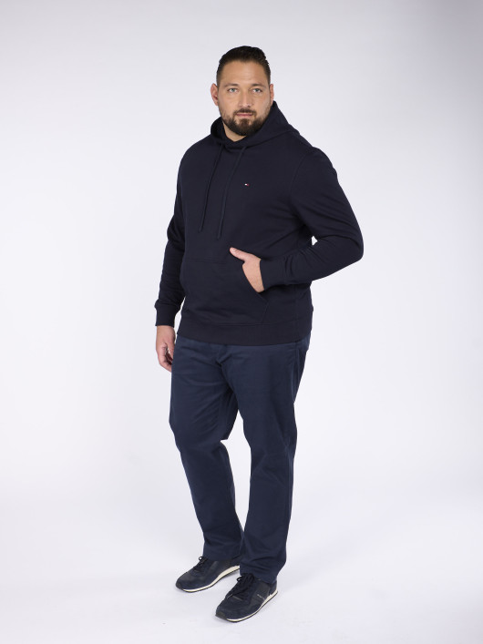 Sweatshirt A Capuche Bleu Marine Grande Taille