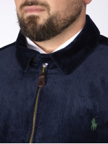 Blouson Velours Grande Taille Marine