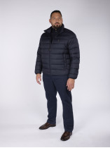 Doudoune Courte Grande Taille Marine