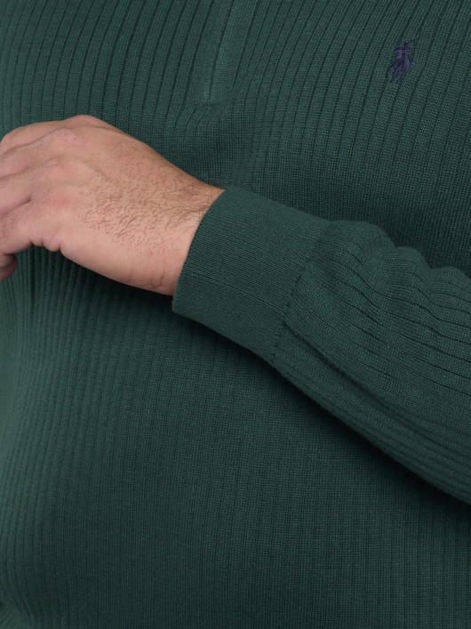 Pull Camionneur Vert Grande Taille