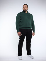 Pull Camionneur Vert Grande Taille