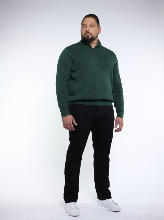 Pull Camionneur Vert Grande Taille