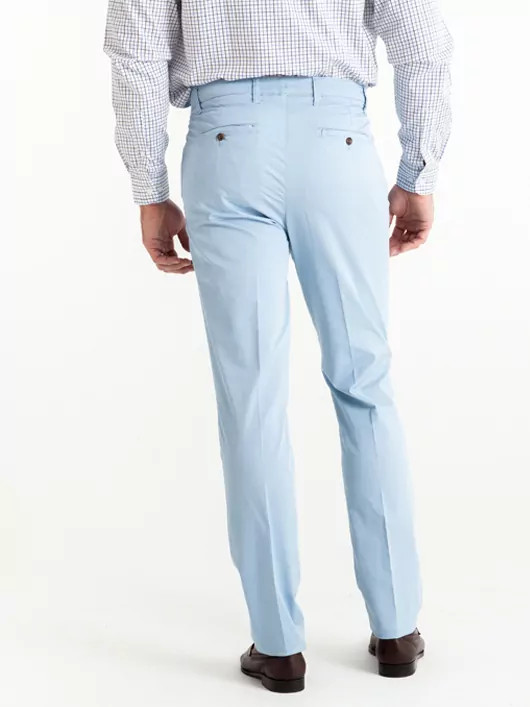 Chino Uni Bleu ciel Capel Grandes Tailles