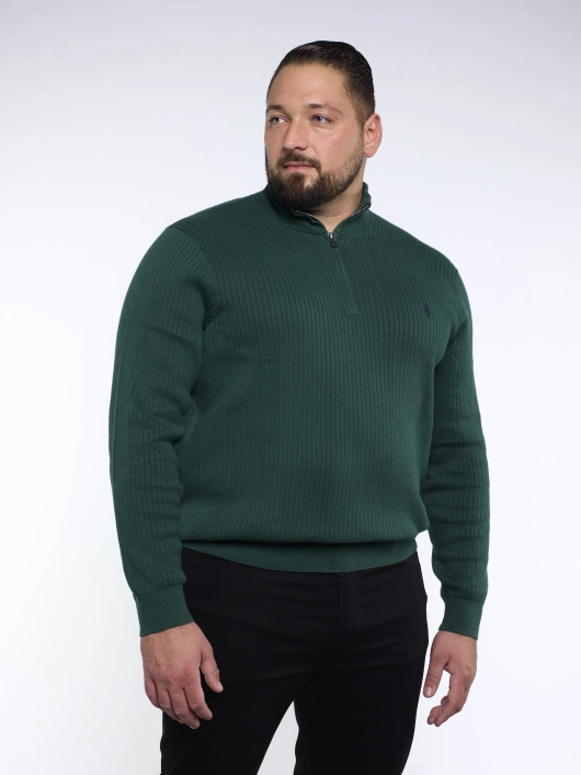 Pull Camionneur Vert Grande Taille