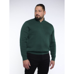 Pull Camionneur Vert Grande Taille