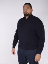 Pull Camionneur Grande Taille Marine