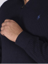 Pull Camionneur Grande Taille Marine