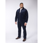 Pantalon Chino Velours Grande Taille Marine