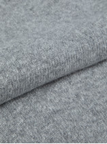 Pull Col V en Laine Grande Taille Gris