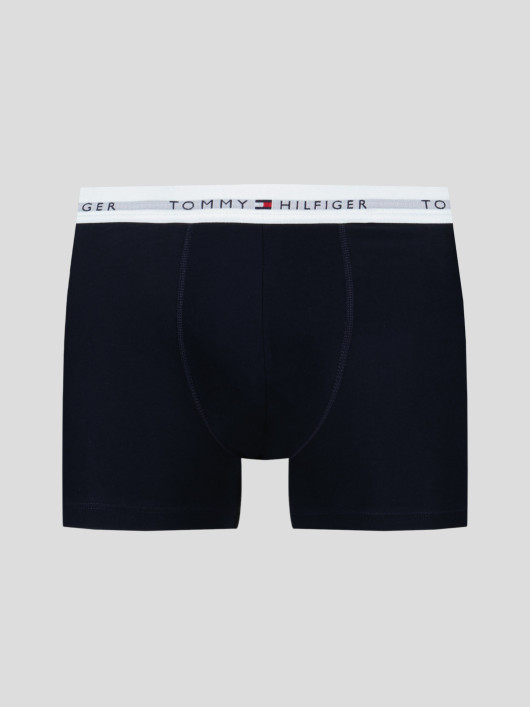 Pack 3 Boxers Élastiques Noir Grande Taille