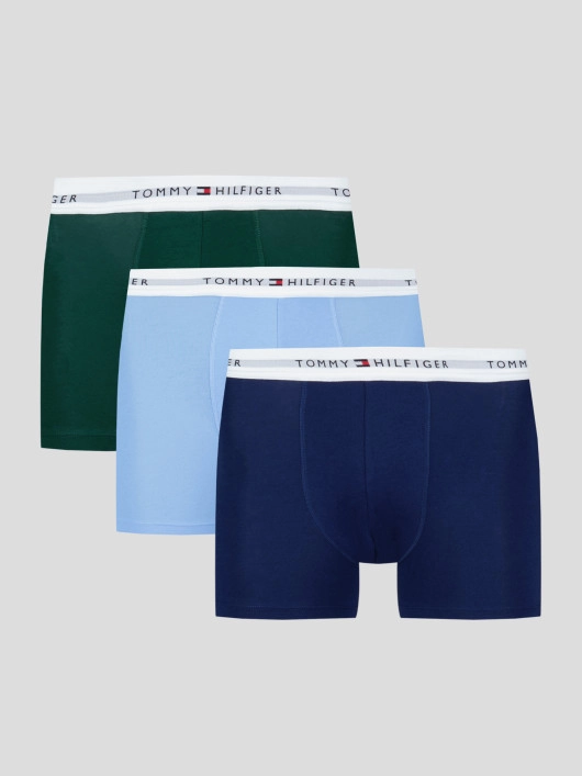 Pack 3 Boxers Élastiques Multicolore Grande Taille