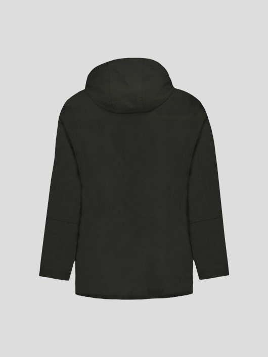 Parka avec Parementure Amovible Kaki Capel