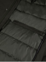 Parka avec Parementure Amovible Kaki Capel