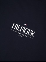 Tee-shirt Bleu Marine Logo Tommy Hilfiger Grande Taille