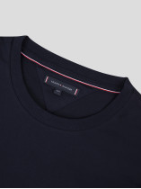 Tee-shirt Bleu Marine Logo Tommy Hilfiger Grande Taille