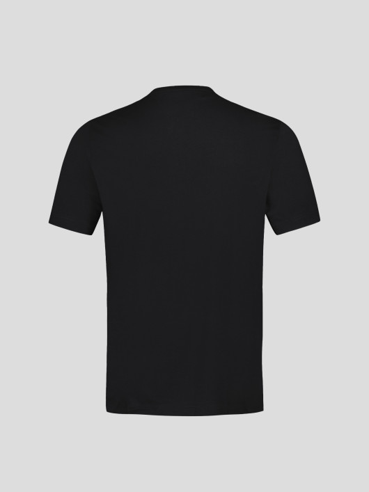 Tee-shirt Noir Drapeau Tommy Hilfiger Grande Taille