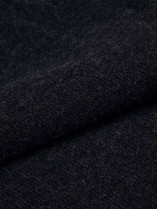 Cardigan Zippé En Laine et Cachemire Grande Taille Marine