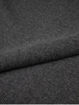 Pull Lino Laine et Cachemire Col Camionneur Grande Taille Gris