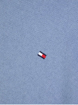 Pull Col Rond Maille Tommy Hilfiger Ciel Grande Taille