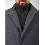 Manteau Laine Grande Taille Gris