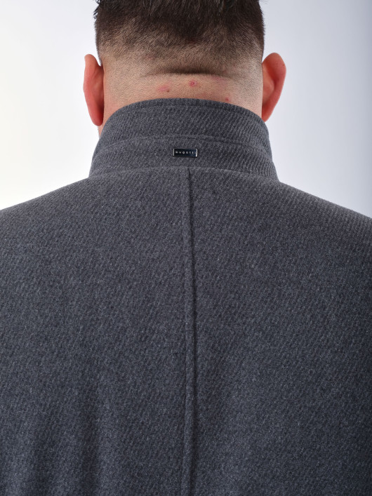 Manteau Laine Grande Taille Gris