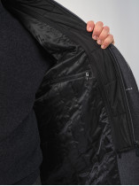 Manteau Laine Grande Taille Gris