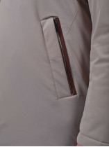 Parka Carcoat Capuche Amovible Grande Taille Beige