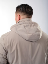 Parka Carcoat Capuche Amovible Grande Taille Beige