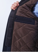 Parka Armurée Rainseries Grande taille Marine