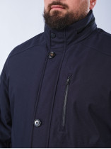 Parka Armurée Rainseries Grande taille Marine