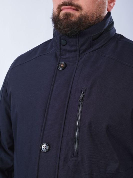 Parka Armurée Rainseries Grande taille Marine
