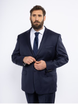 Blazer Droit Marine Capel Grande Taille
