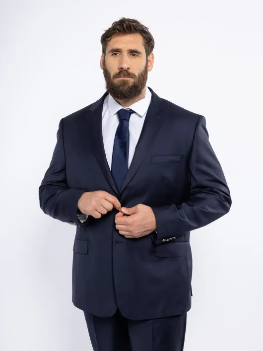 Blazer Droit Marine Capel Grande Taille