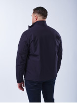 Blouson Zippé Grande Taille Bleu Marine